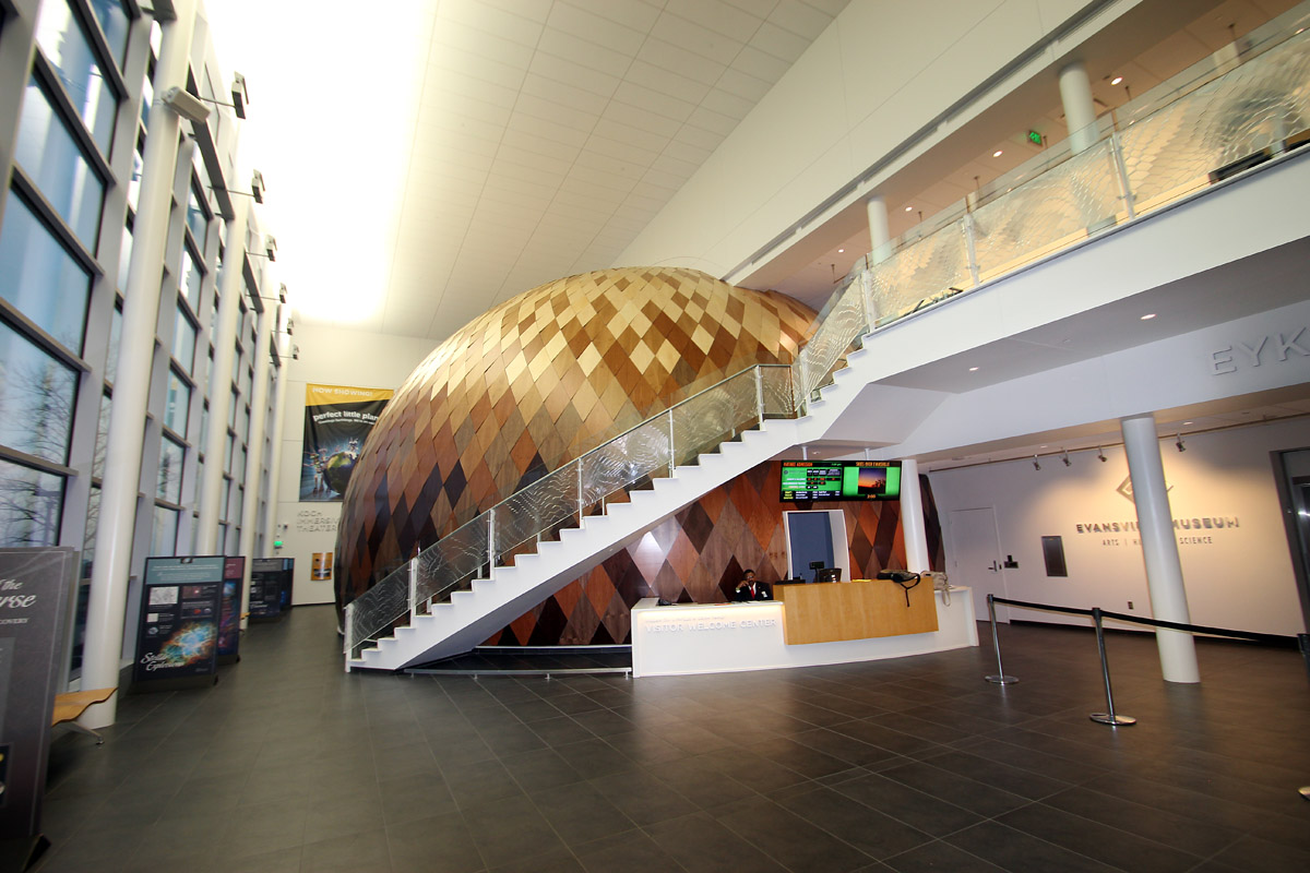 EAS Meeting At The Evansville Museum Immersive Theatre 03/22/2014