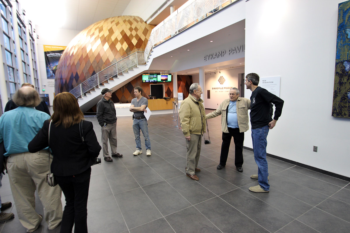 EAS Meeting At The Evansville Museum Immersive Theatre 03/22/2014